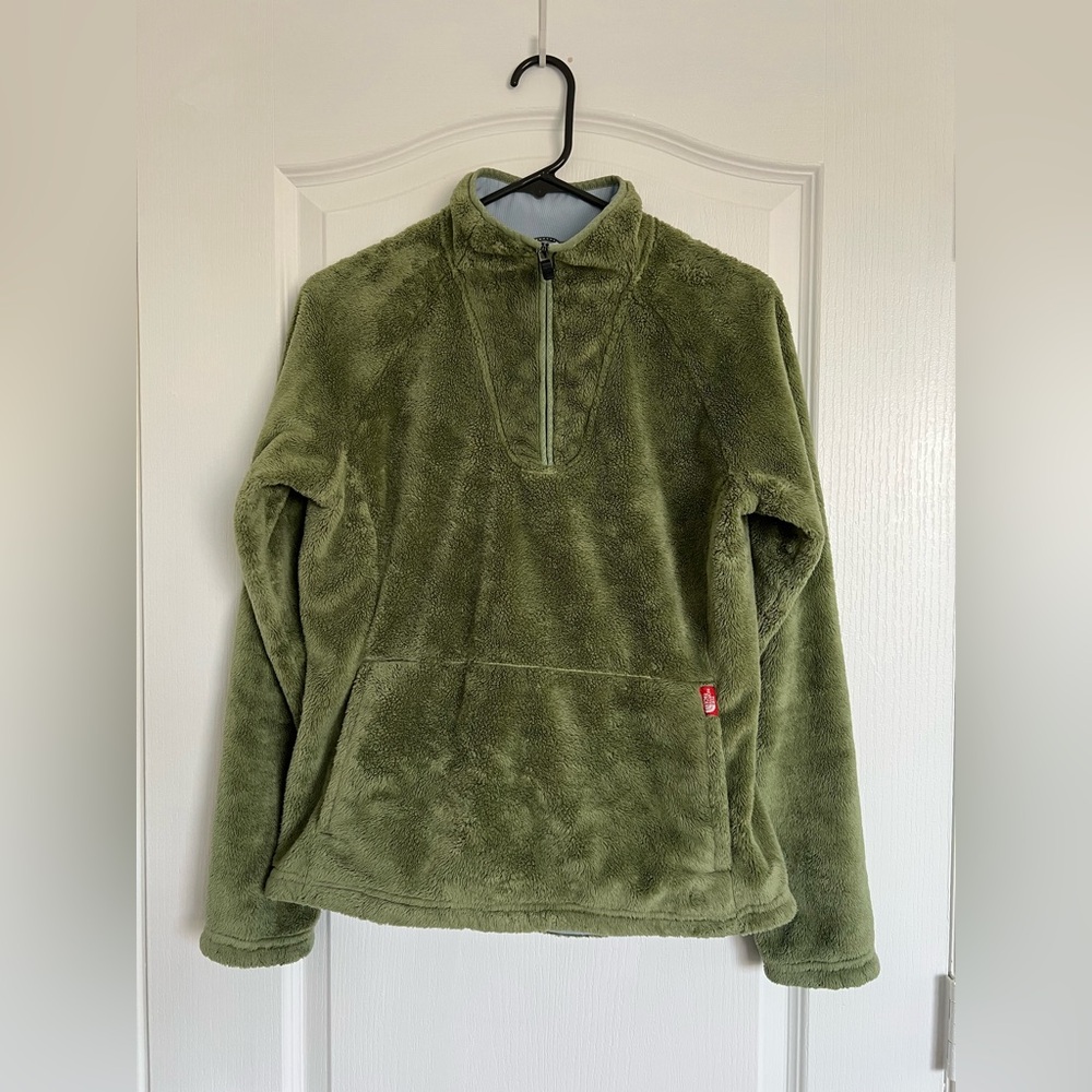 The North Face Green Fleece Jacket, Women’s M